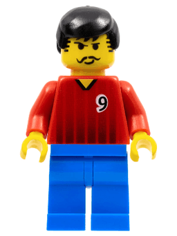 LEGO Soccer Player (soc066) minifigure