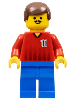 LEGO Soccer Player (soc068) minifigure