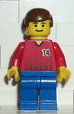 LEGO Soccer Player (soc069) minifigure