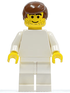 LEGO Soccer Player White Team Player 2 (soc072) Sports Minifigure