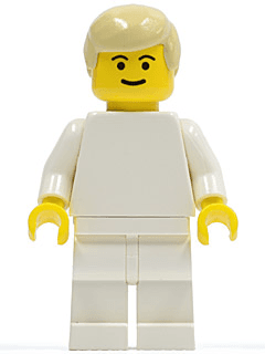 LEGO Soccer Player White Team Player 7 (soc077) minifigure