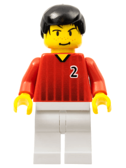 LEGO Soccer Player (soc086) minifigure