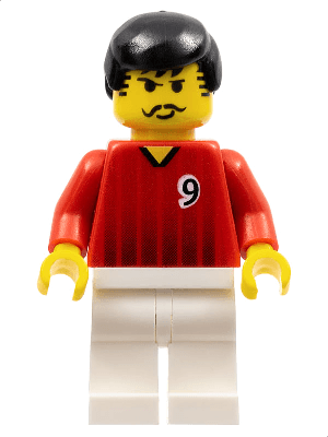 LEGO Soccer Player (soc088) Sports Minifigure