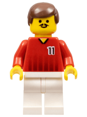LEGO Soccer Player (soc090) Sports Minifigure
