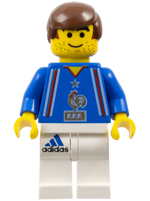 LEGO Soccer Player French Team (soc102) Sports Minifigure