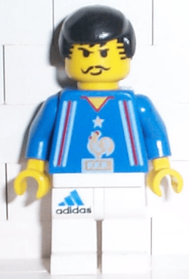 LEGO Soccer Player French Team (soc103) Sports Minifigure