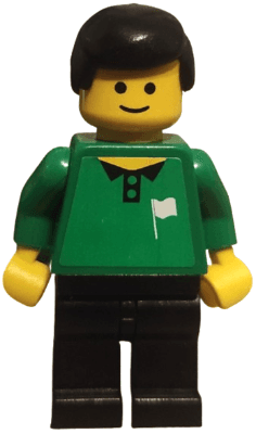 LEGO Soccer Referee Green Line (soc112s) minifigure