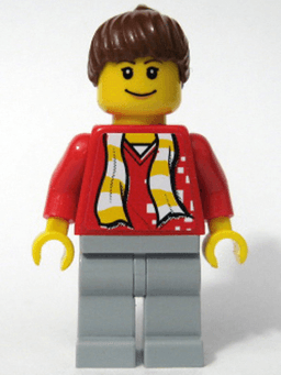LEGO Soccer Fan Red (soc115s) minifigure