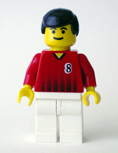 LEGO Soccer Player (soc136) minifigure