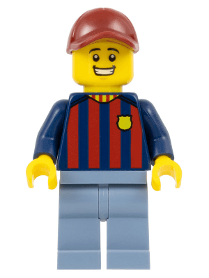 LEGO Soccer Fan (soc144) Sports Minifigure