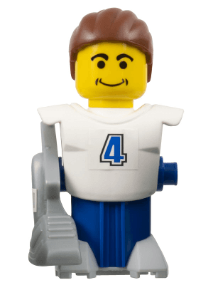 LEGO McDonald's Sports Soccer Player (soc153s) Sports Minifigure