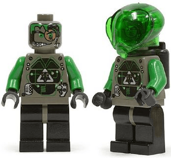 LEGO Insectoids Zotaxian Alien (sp024) Space Minifigure