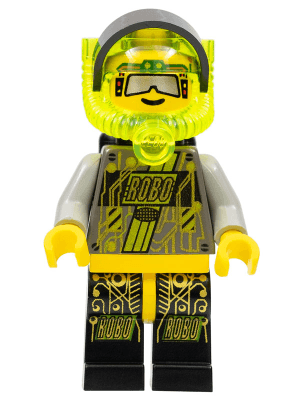 LEGO RoboForce Yellow (Chip Nebula) (sp035) Space Minifigure