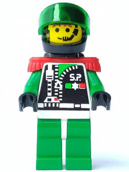 LEGO Space Police 2 Chief (Captain Magenta) (sp038) minifigure