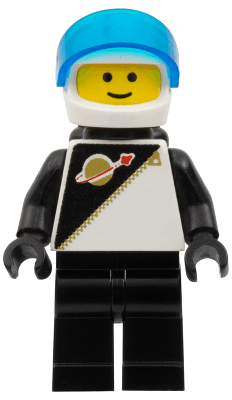 Futuron - Black with White Helmet