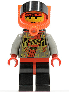 LEGO RoboForce Red with Plain Legs (sp058) minifigure