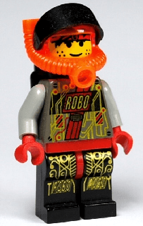 LEGO RoboForce Red with Printed Legs (sp067) minifigure