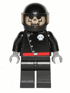 LEGO Space Skull Minion (Torso Sticker) (sp085sb) Space Minifigure