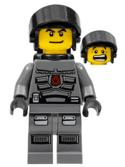 LEGO Space Police 3 Officer 4 (sp096) minifigure