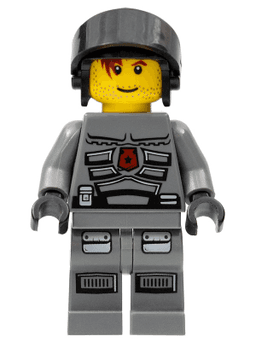 LEGO Space Police 3 Officer 3 (sp098) minifigure