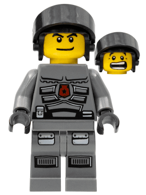 LEGO Space Police 3 Officer 6 (sp104) Space Minifigure