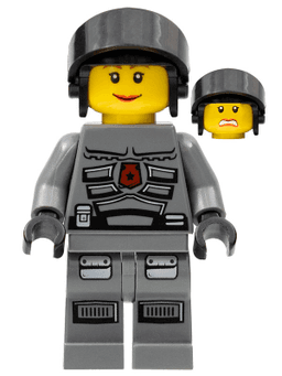 LEGO Space Police 3 Officer 9 (sp107) minifigure