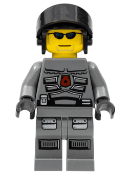 LEGO Space Police 3 Officer 10 (sp109) minifigure