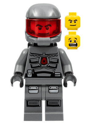 LEGO Space Police 3 Officer 14 (sp118) Space Minifigure