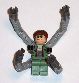 LEGO Dr. Octopus (Otto Octavius) / Doc Ock (spd026) minifigure