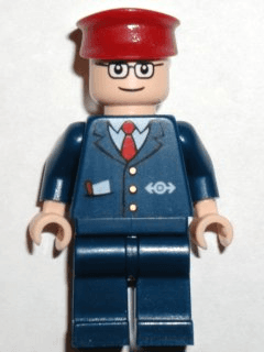 LEGO Subway Train Conductor (spd030) minifigure