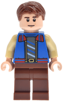 Will Byers - Blue Jacket, Reddish Brown Legs