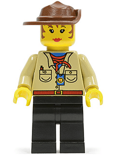 LEGO Miss Gail Storm / Pippin Reed (stu006) LEGO Minifigure
