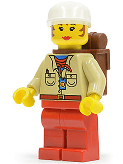 LEGO Miss Gail Storm / Pippin Reed (stu012) LEGO Minifigure