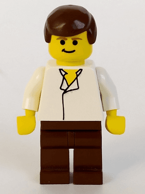 Han Solo - White Shirt without Wrinkles, Brown Legs
