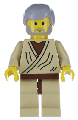LEGO Obi-Wan Kenobi (Old) (sw0023a) Star Wars Minifigure