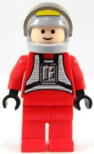 LEGO Rebel Pilot B-wing (sw0032a) Star Wars Minifigure