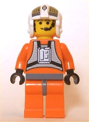 LEGO Rebel Pilot Y-wing (Jon 'Dutch' Vander Gold Leader) (sw0033a) Star Wars Minifigure