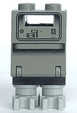 LEGO Gonk Droid (GNK Power Droid) Light and Dark Gray (sw0073) Star Wars Minifigure