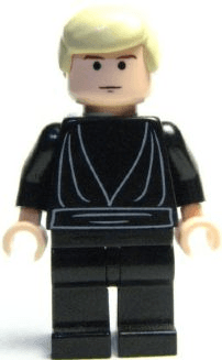Luke Skywalker -  Light Nougat, Black Tunic