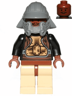 Lando Calrissian - Skiff Guard, Reddish Brown Hips