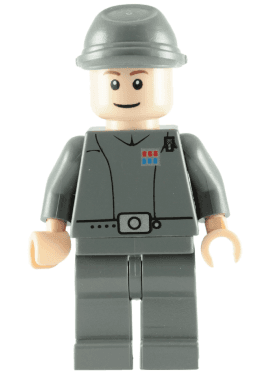 LEGO Imperial Officer (Captain / Commandant / Commander) (sw0114) Star Wars Minifigure