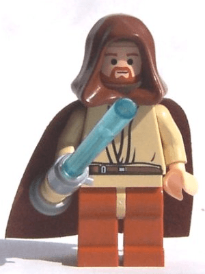 Obi-Wan Kenobi - Trans-Light Blue Light-Up Lightsaber