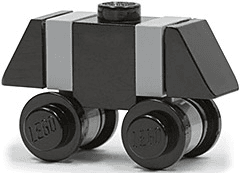 Mouse Droid (MSE-6-series Repair Droid) - Black / Light Bluish Gray