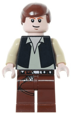 LEGO Han Solo (sw0179a) Star Wars Minifigure