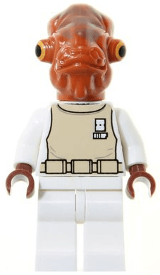 LEGO Admiral Ackbar (sw0247) Star Wars Minifigure