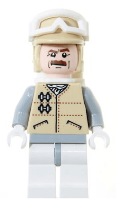 LEGO Hoth Officer (sw0258) Star Wars Minifigure