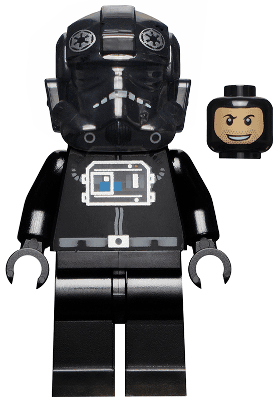 Imperial TIE Fighter Pilot - Black Head, Balaclava