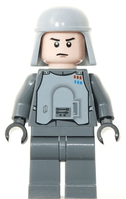 General Maximillian Veers - Chest Armor, Light Bluish Gray Helmet