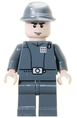 LEGO Imperial Officer (Captain / Commandant / Commander) (sw0293) Star Wars Minifigure