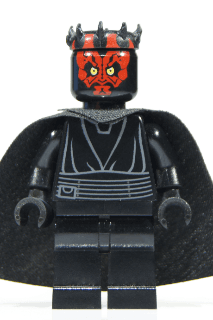Darth Maul - Horns and Cape, Plain Legs